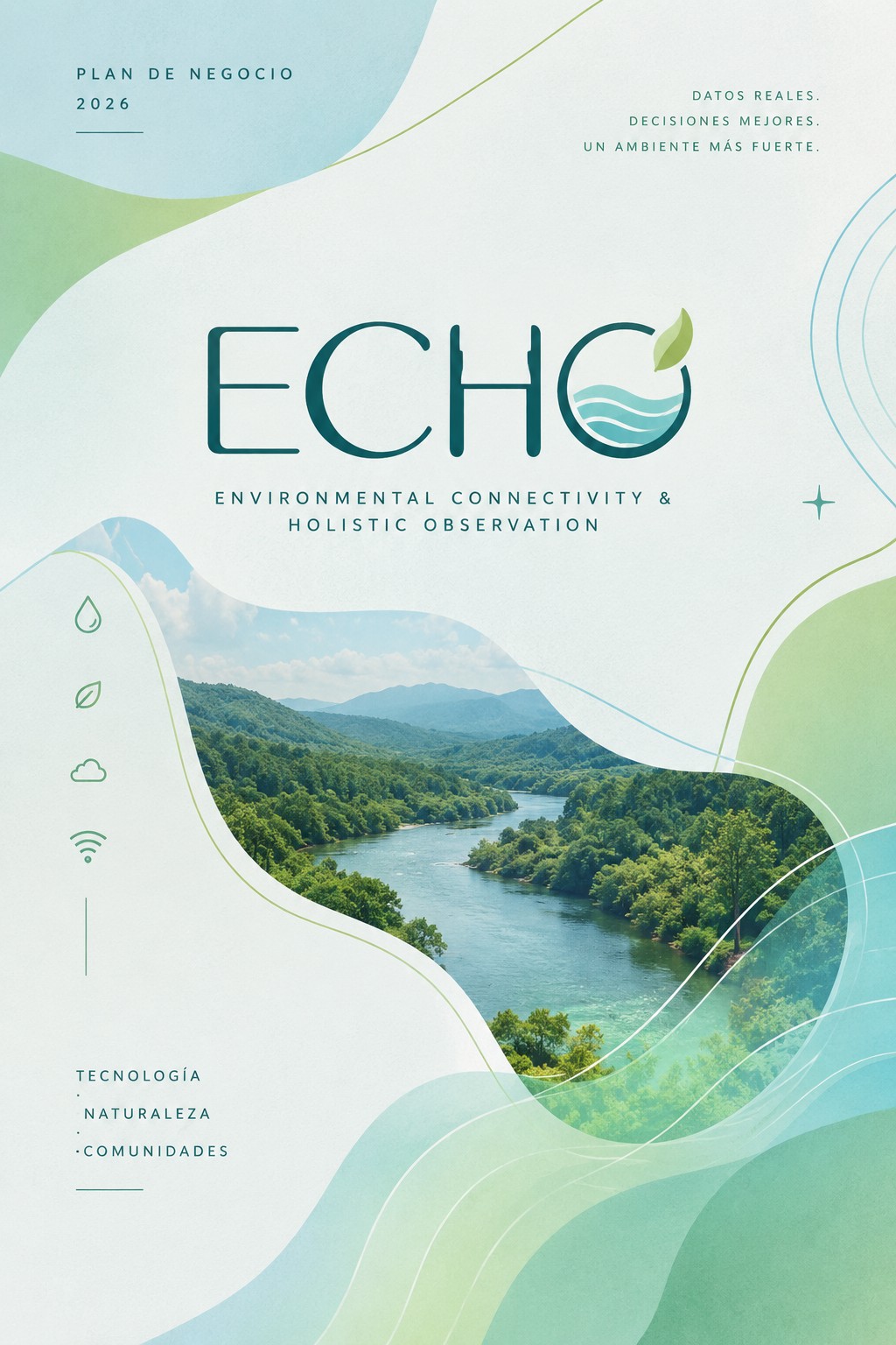 Portada del plan de negocio ECHO